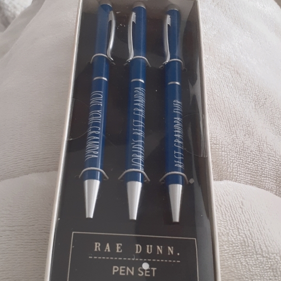 RAE DUNN PEN GIFT SET 3PCS GRANDPA'S PENS - Picture 1 of 3